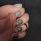 Press on Nails FlashOn black Ombre