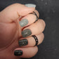 Press on Nails FlashOn black Ombre