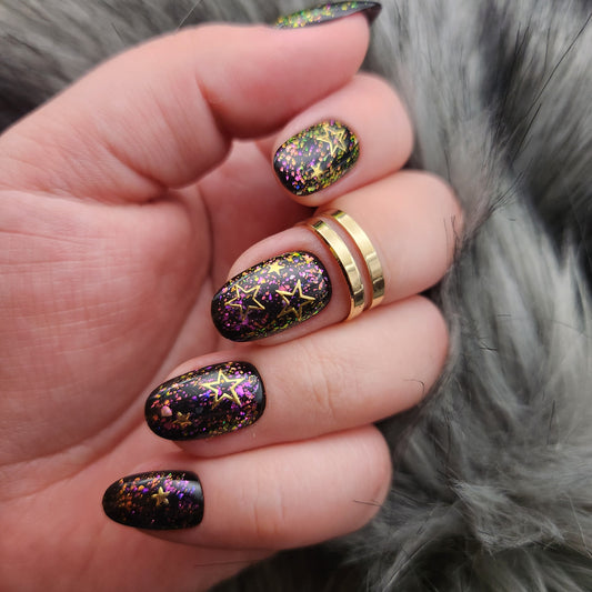 Press on Nails Galaxy Stars