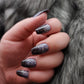 Press on Nails Thermo black Frost