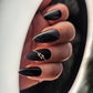 Press on Nails Black Elegance