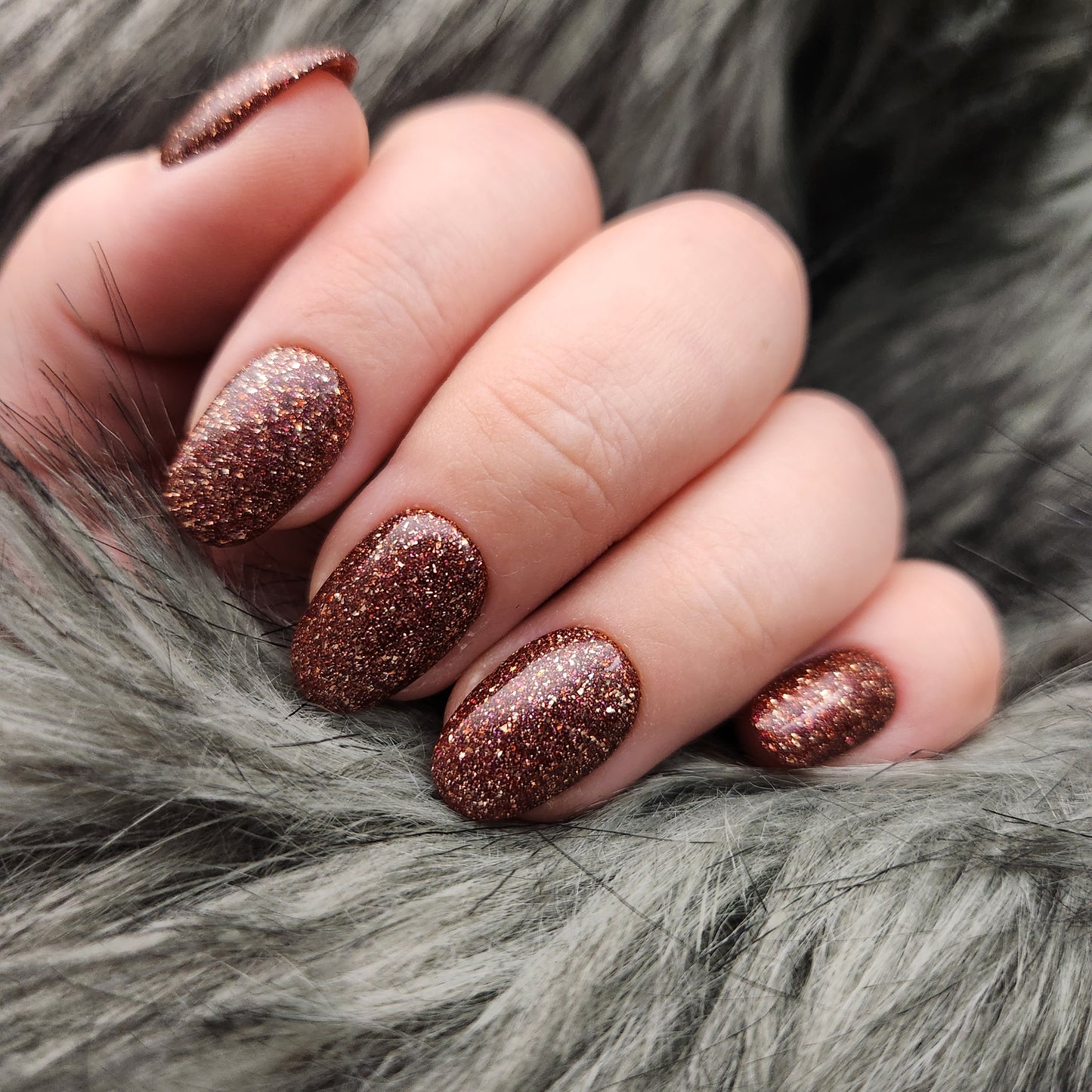 Press on Nails FlashOn Copper