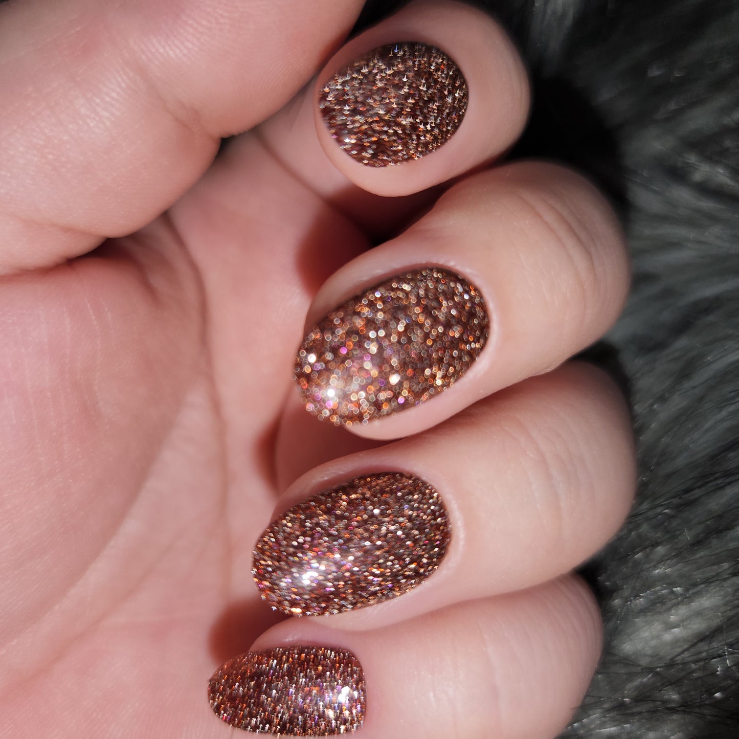 Press on Nails FlashOn Copper