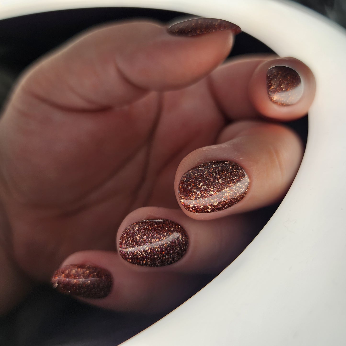 Press on Nails FlashOn Copper