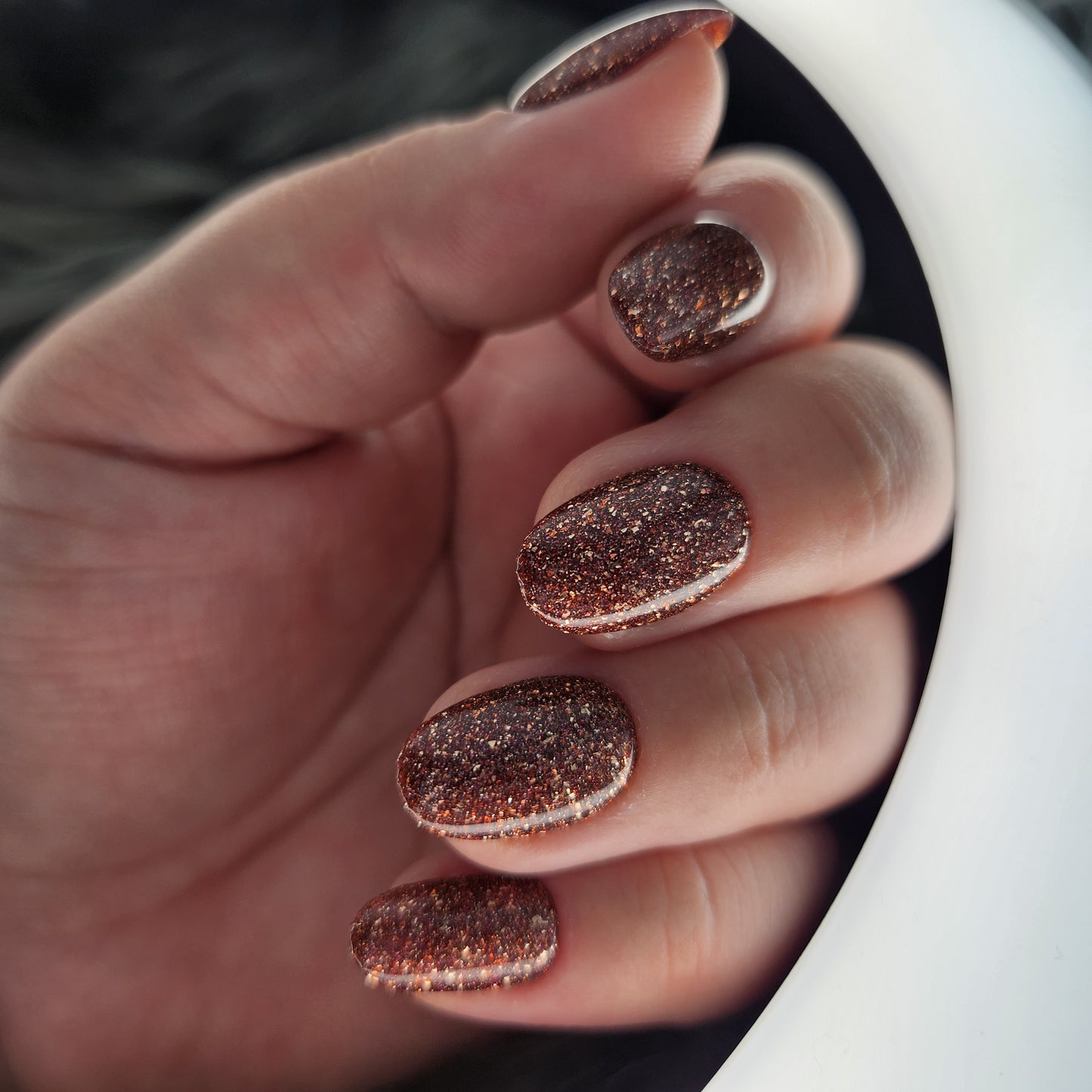 Press on Nails FlashOn Copper