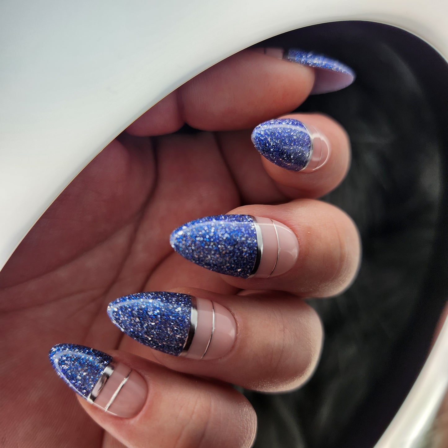 Press on Nails FlashOn FlashOn Blau