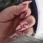 Press on Nails FlashOn Berry Swirls