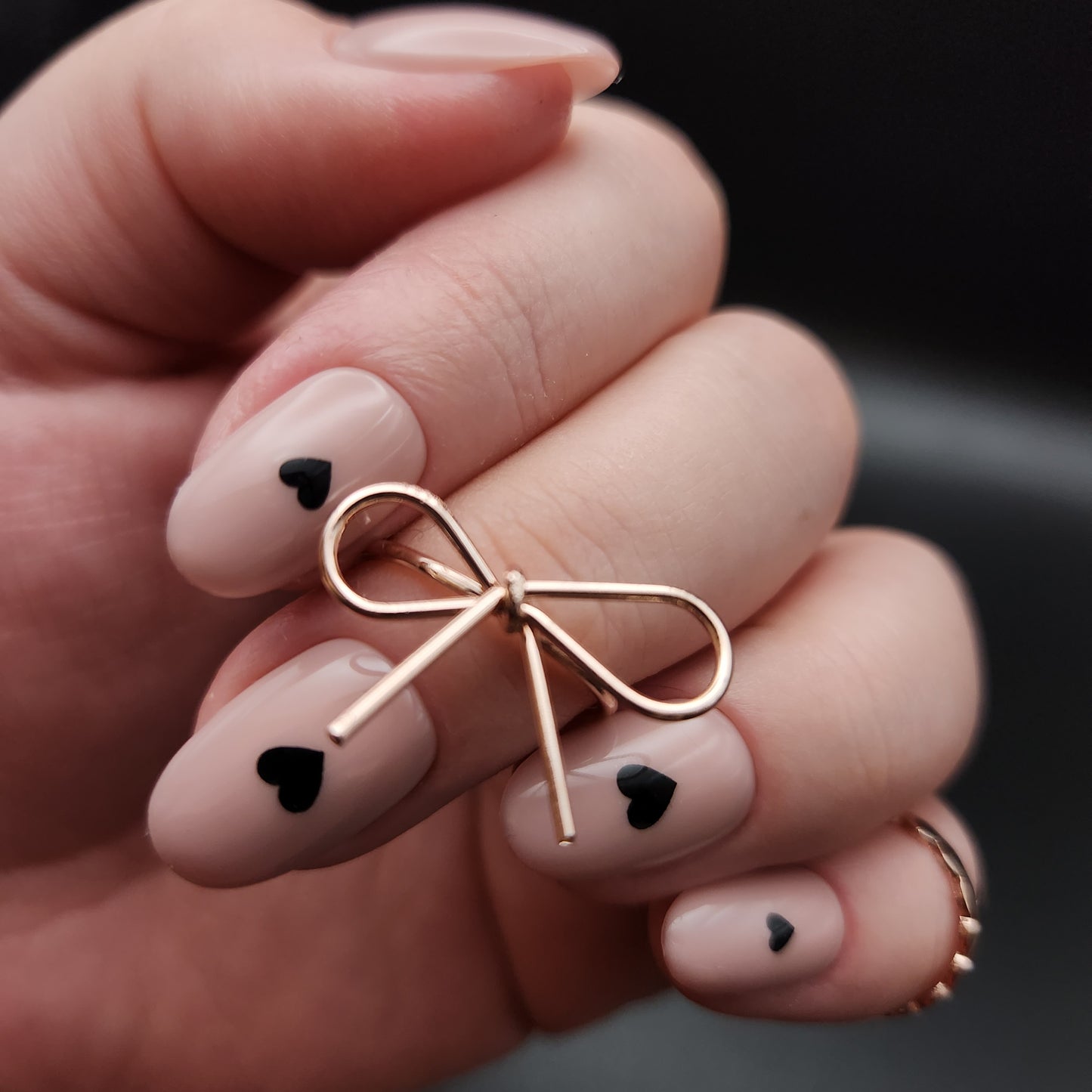 Press on Nail Mini Heart