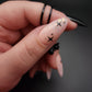 Press on Nails Black Star