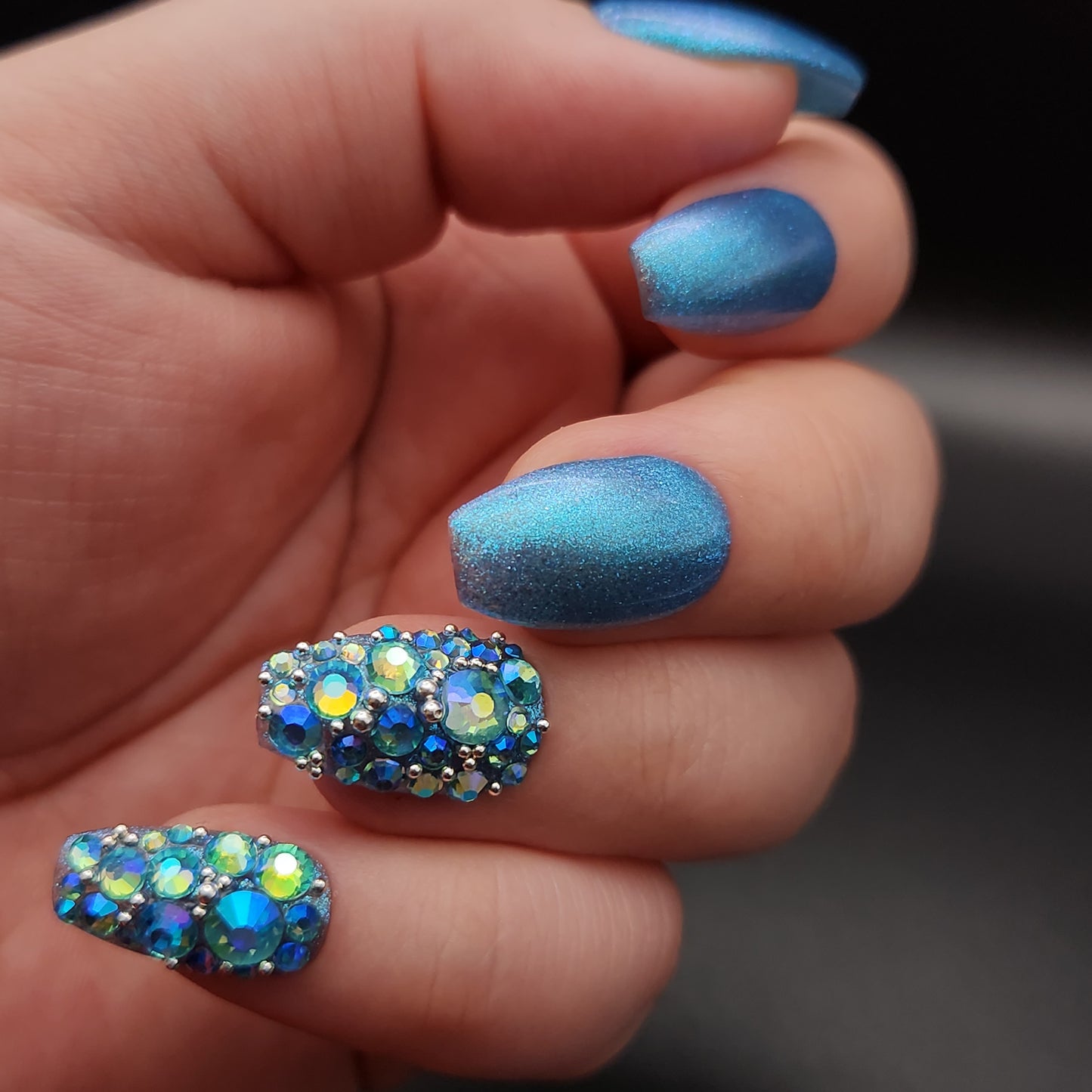 Press on Nails Mermaid