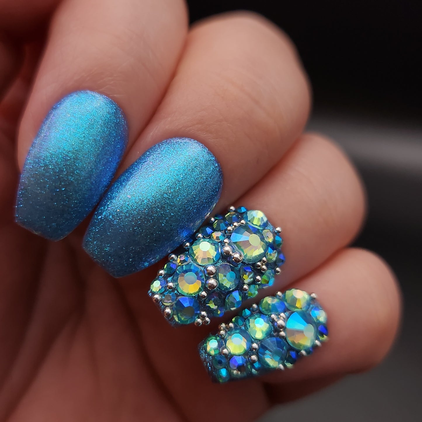 Press on Nails Mermaid
