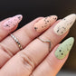 Press on Nails Eggshell