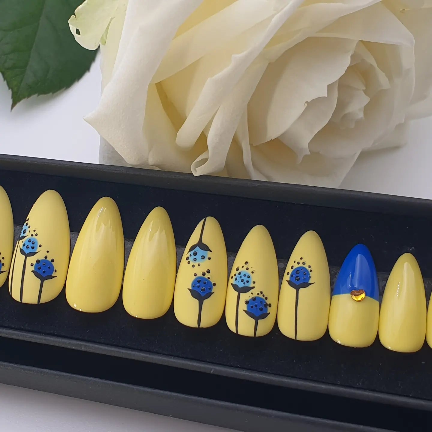 Press on Nails Dandelion