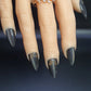 Press on Nails golden Butterfly